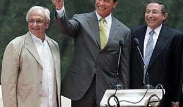 Schwarzenegger u službenom posjetu Izraelu