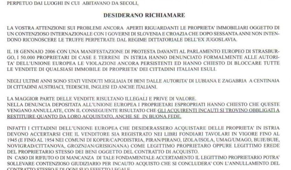 Na talijanskoj granici - i dalje talijanski fašizam bez granica