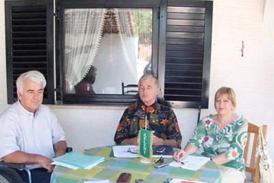 Milivoj Čuka, Josip Anton Rupnik i Gordana Ferenčić