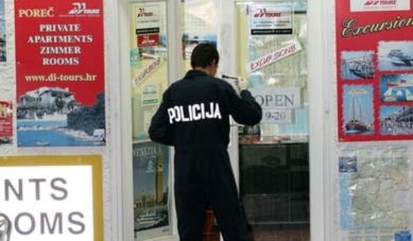 Jučer oko 19:00 pljačka agencije  Di-Tours u Bračkoj ulici