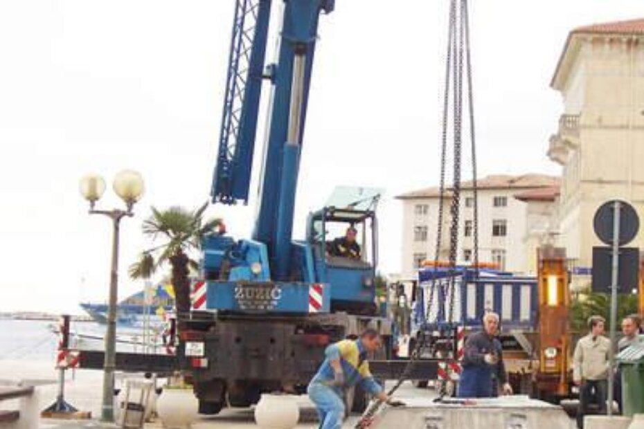 Priprema betonskog sidrišta