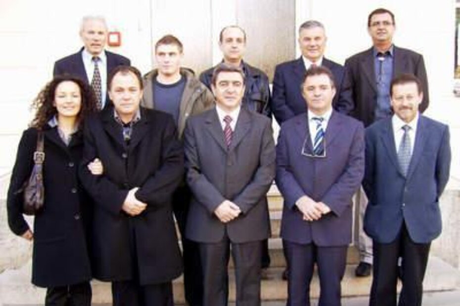 Prvo Vijeće novoosnovane općine Tar-Vabriga, nedostaje Gaetano Benčić