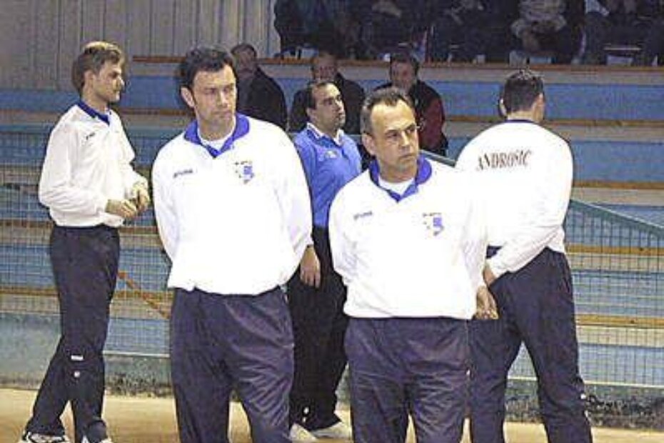 "Zvijezde" turnira - Valter Ivančić (lijevo) i Dinko Beaković svaki sa svojim partnerom nadmetat će se za naslov