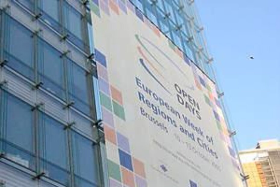 Bruxelles tijekom dana europskih regija i gradova