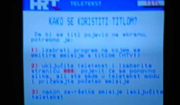 Od danas HRT konačno uvodi servis za gluhe i nagluhe osobe. Stvar je to za pohvalu, ali, zašto se toliko čekalo?