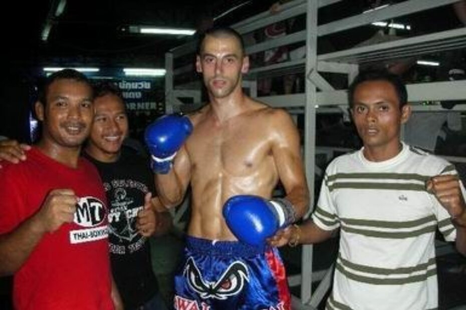 Markova prva borba u Thailandu