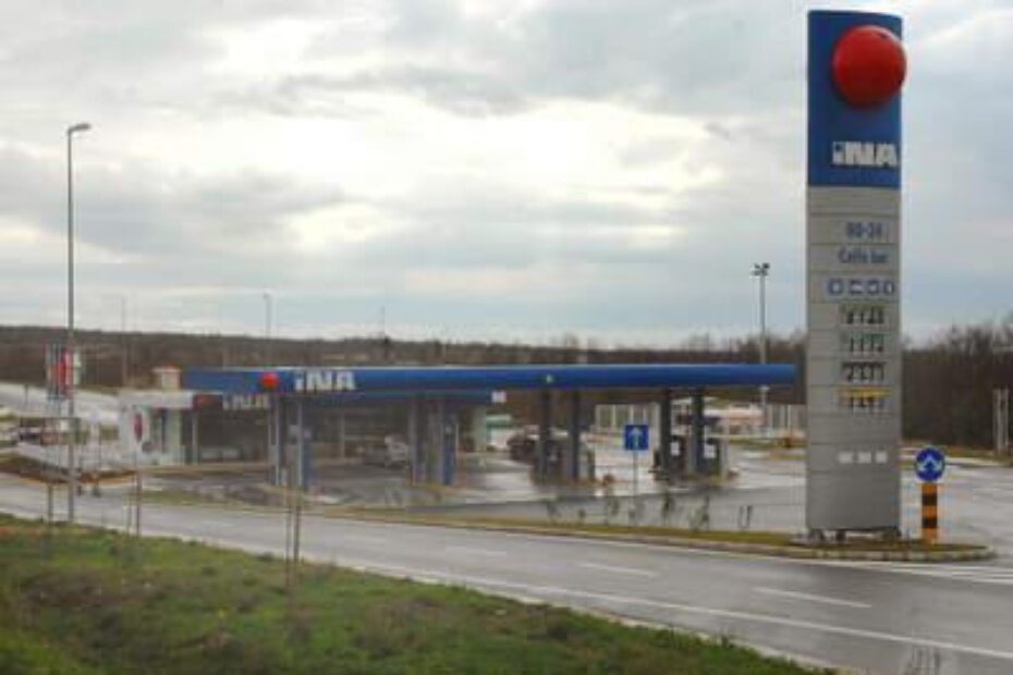 Nova Inina benzinska stanica na Ipsilonu kod Bačve