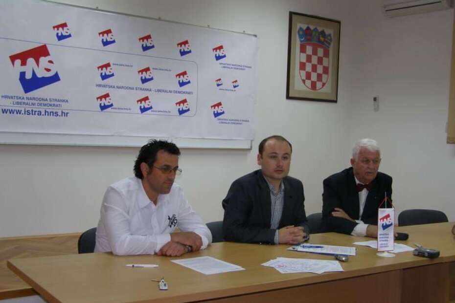 Željko Lovrić, Žejko Bubičić i Jusuf Šehanović na jučerašnjoj pressici