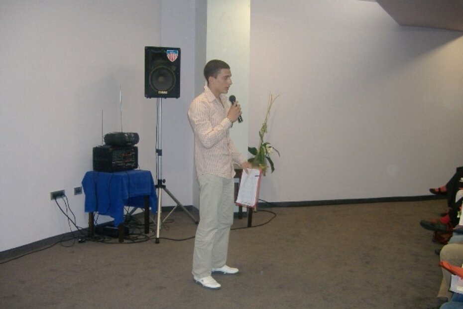 Marko Grujić - voditelj pojedinačnih scenskih nastupa na Lidranu