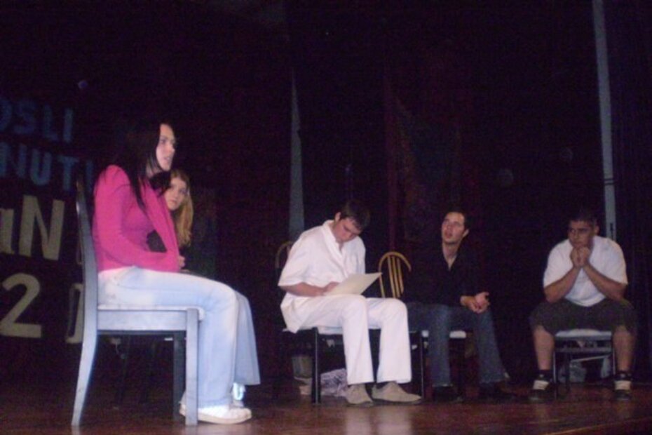 Dramsko-scenska igra "Fobije" u izvedbi učenika Ugostiteljsko-turističke škole "Antona Štifanića" Poreč