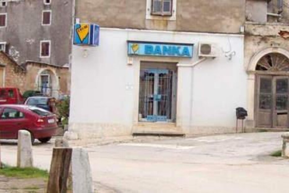 Poslovnica IKB Umag u Višnjanu više je puta bila na meti pljačkaša