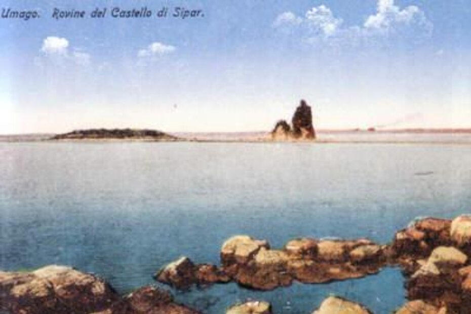 Sipar na staroj razglednici