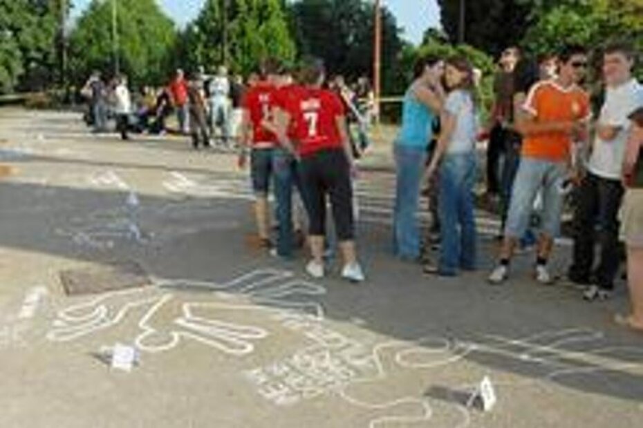 Zadnji dan maturanata - "Mjesto zločina"