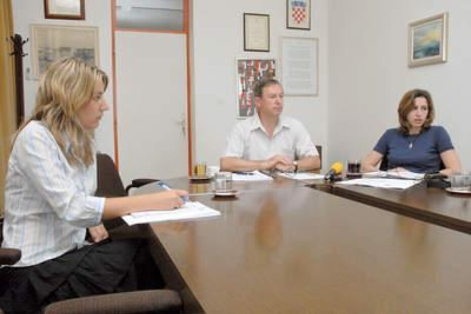 Organizacijski odbor GESCO-a (slijeva): Marinela Dropulić, Đordano Peršurić i Barbara Sladonja