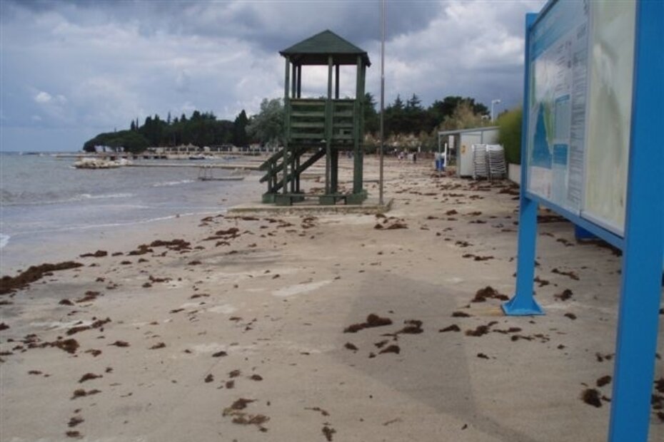 Vjetar i more na plaže su nanijeli velike količine svačega