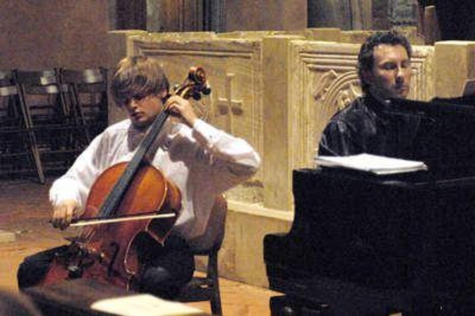 Nastup violončelista Gleba Pyšniaka i pijanista Linasa Dužinkasa u Eufrazijani