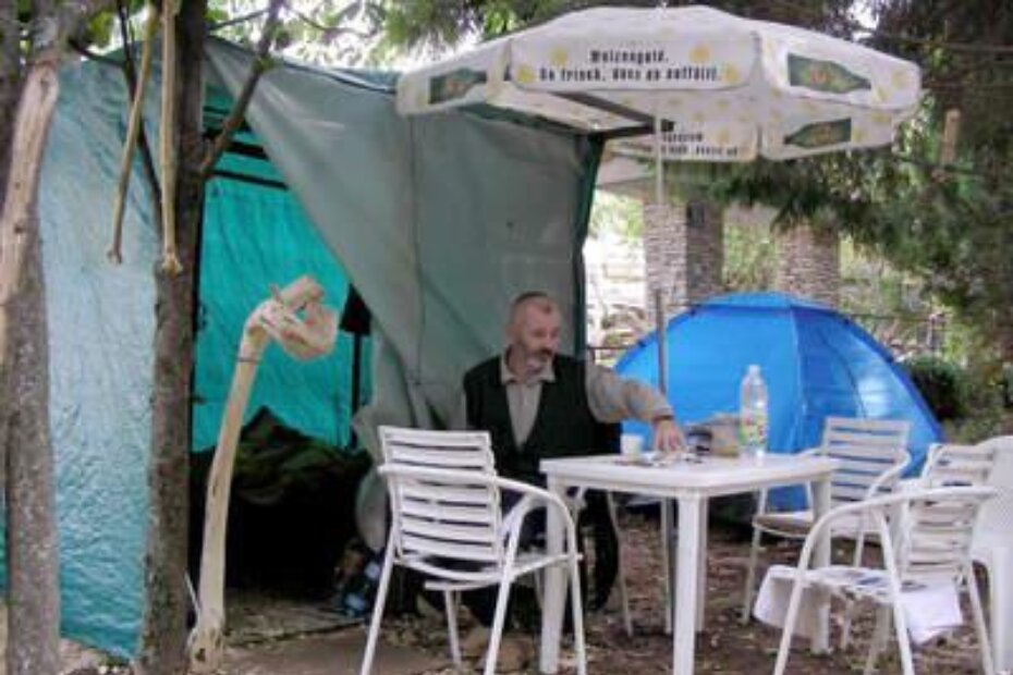 Franjo Jolić u šatoru živi već 138 dana