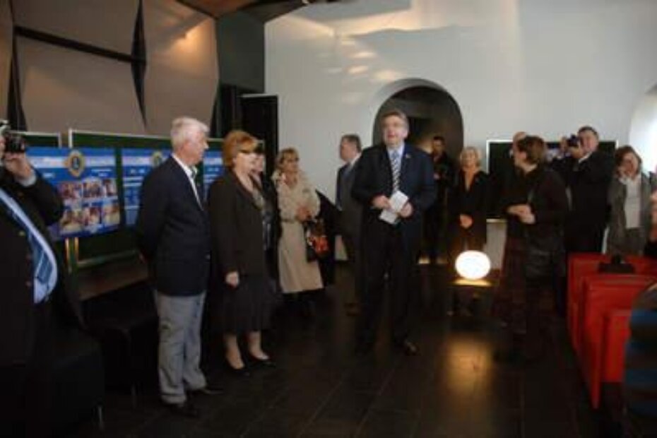 Izložbu je otvorio predsjednik Zlatko Janković-Miloš