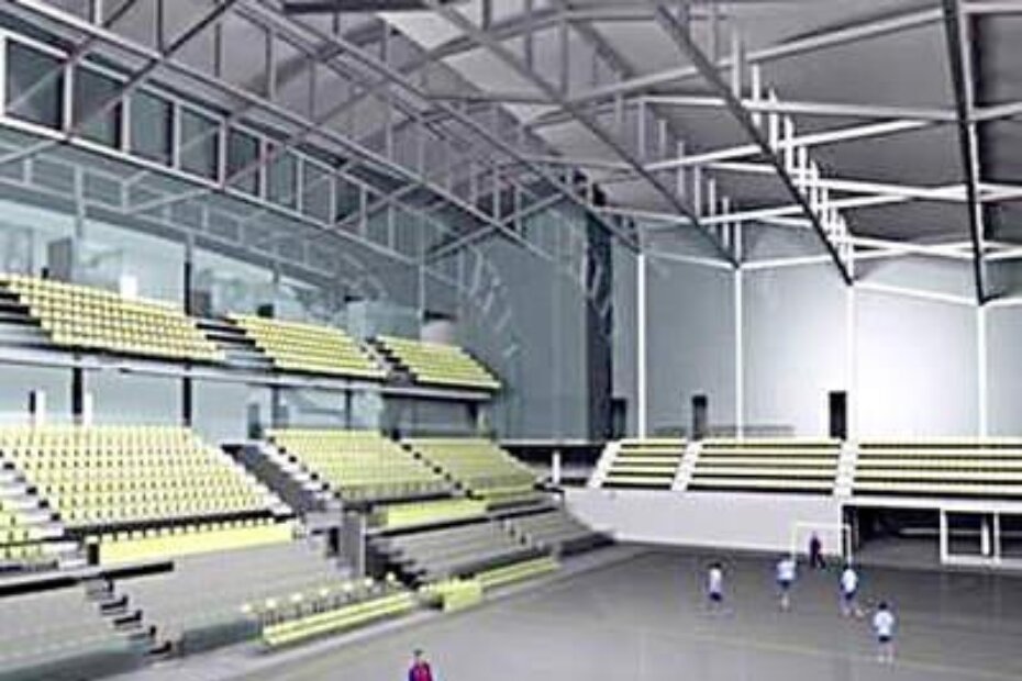 Simulacija unutrašnjosti nove sportske dvorane