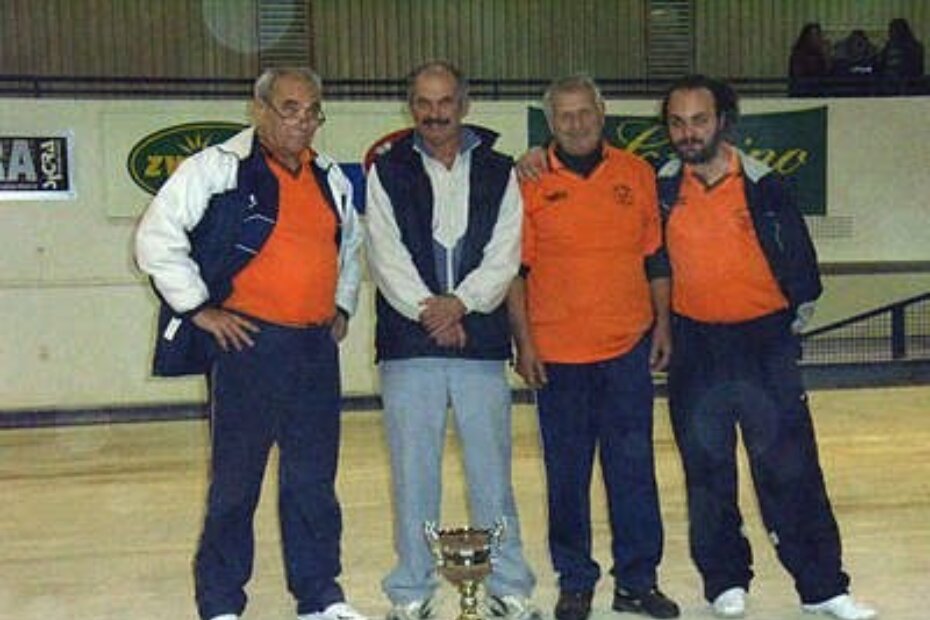 POBJEDNICI 'MAVROVE' - slijeva Cvitan Botica, Ivan Sučić, Ilija Bikić i Aleksandar Krbavac