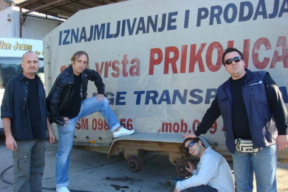 Jezgra banda u šaljivom izdanju (bolje fotke nemamo u redakciji): Frenchy, Nick, Iggy i Bota