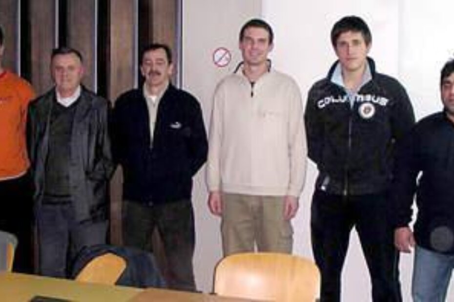 NOVO RUKOVODSTVO - Goran Antolović, Stjepan Lukačić, Dino Čikada, Jadran Kovačev, Aldo Hoxha i Damir Vidović