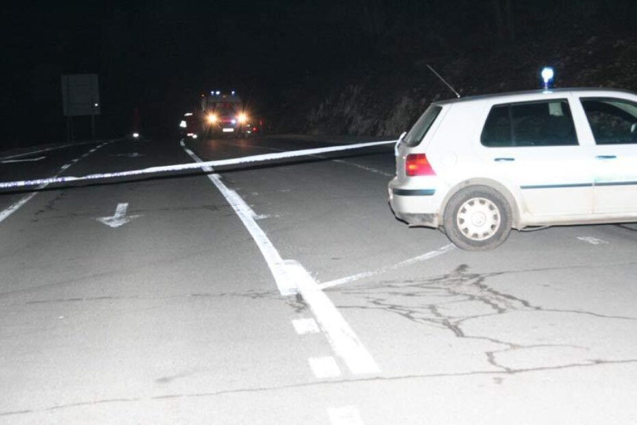 Prostor na izlazu sa parkirališta pazinskih "Plodina" bio je blokiran od strane policije