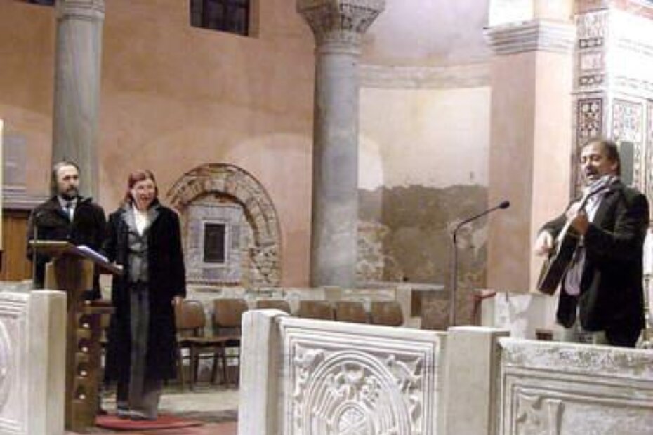 Glazbeno-poetska večer u Eufrazijani - Tomislav Milohanić, Vesna Petrić-Terzić i Davor Terzić