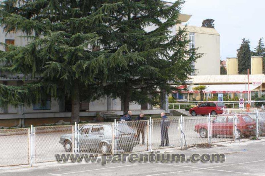 Zatvoreno područje parkirališta