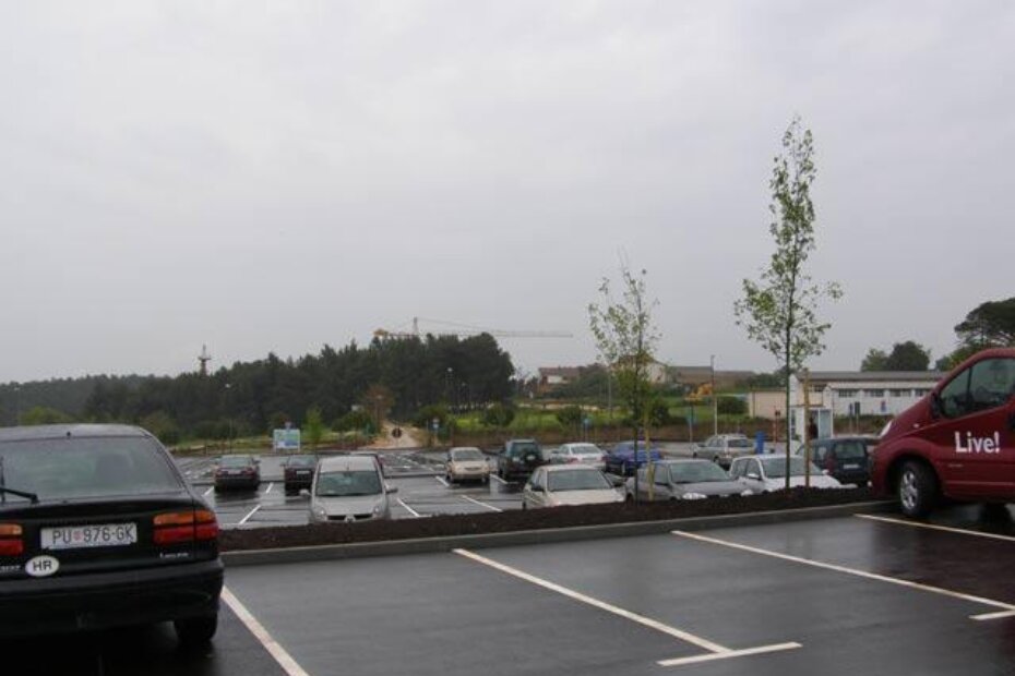 Novootvoreno parkiralište Žatika