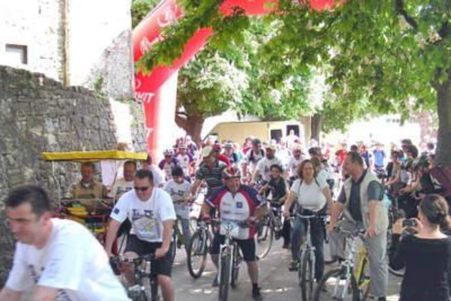 Start biciklijade u Grožnjanu