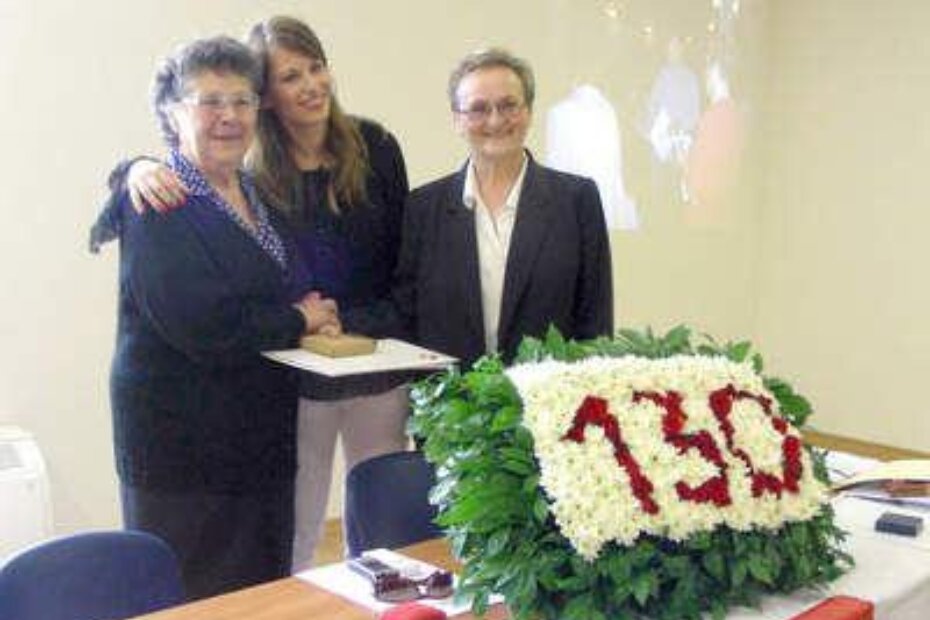 Ida Bratulić s Vesnom Finderle i Đurđicom Orlić