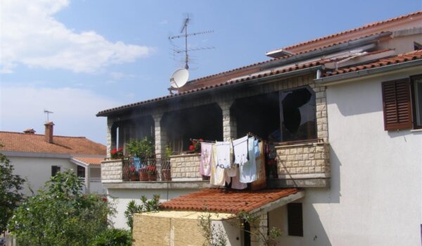 Požar u Creskoj brzo lokaliziran i nije se proširio iz kotlovnice na kuću