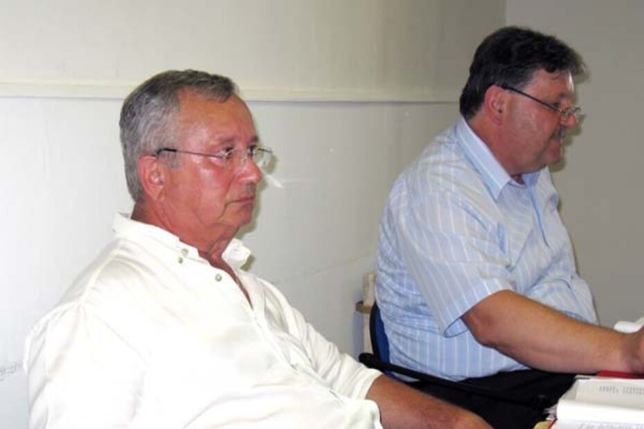 Predsjednik Općinskog vijeća Franko Matukina i načelnik Općine Vrsar Franko Štifanić