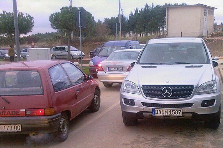 Kolona zbog "pametnjakovića"