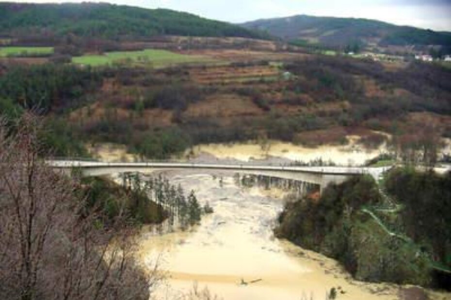 Dolina Pazinčice pretvorena u jezero