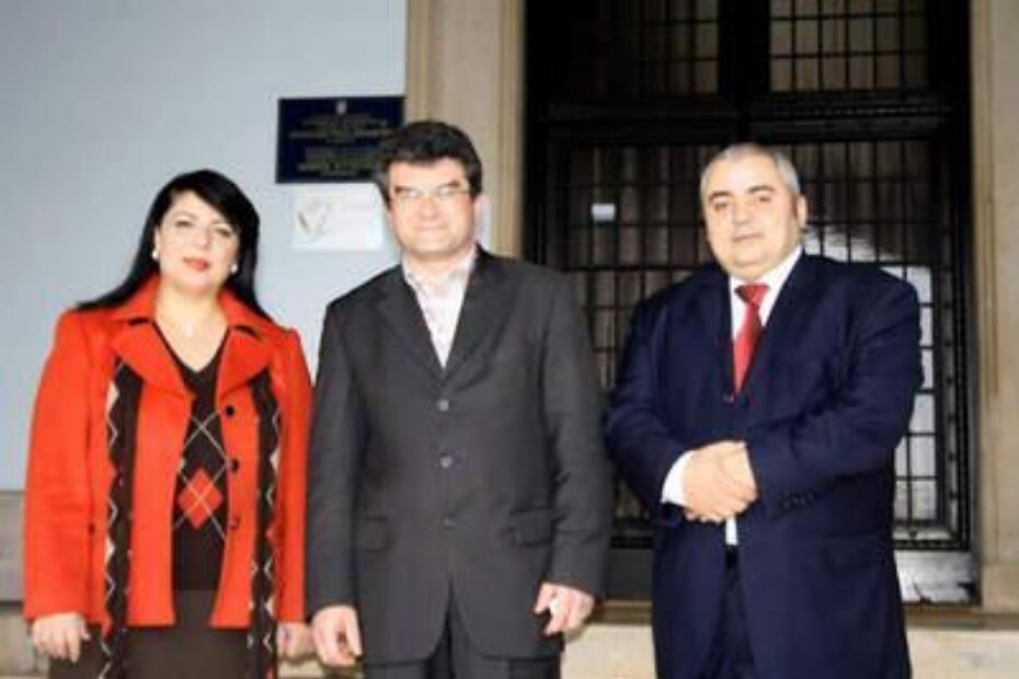 Veleposlanica Eman Mohamed Zaki Moharram, gradonačelnik Edi Štifanić i savjetnik Tarek Fathi Aly Youssef