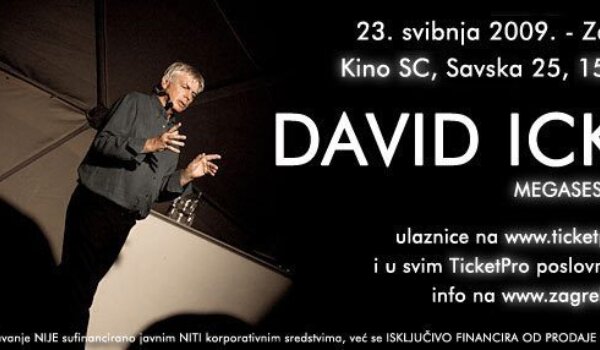 David Icke ponovno u Zagrebu