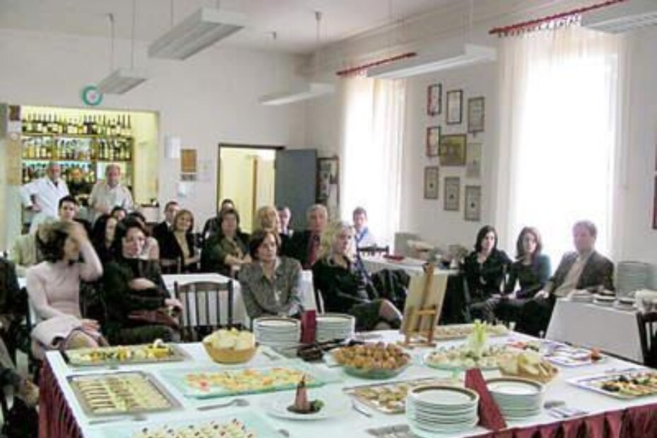 Nakon prezentacije publika je imala priliku degustirati specijalitete iz doba Franje Josipa