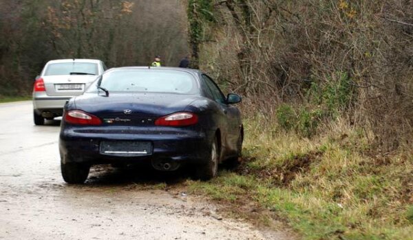 Fuškulin: u bijegu pred policijom 34-godišnjak iz Vrsara automobilom izletio sa ceste