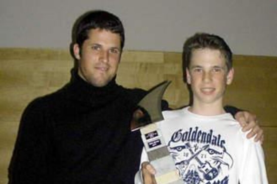 KLUPSKI JEDRILIČAR GODINE - Endi Starić s trenerom Darijom Klibom