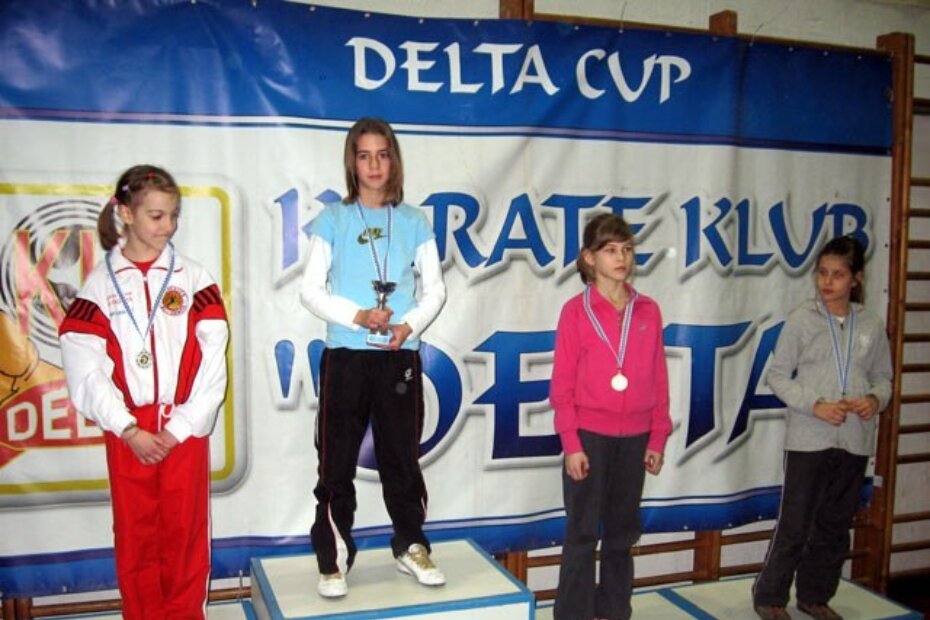 Paula Turković na pobjedničkom postolju u borbama