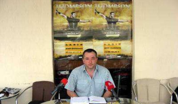 Thompson u kolovozu na Dubrovi