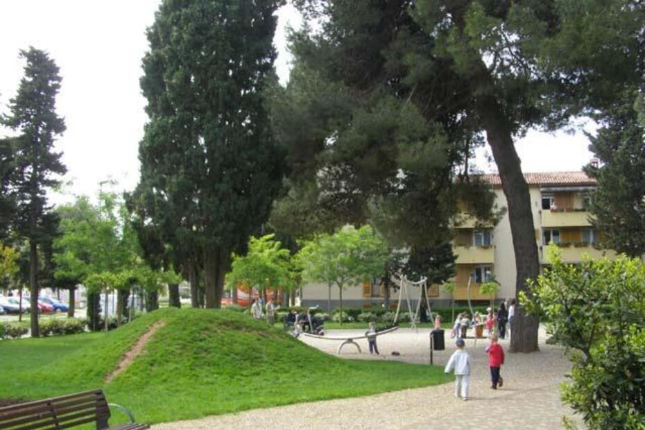 Park Olge Ban u centru Poreča