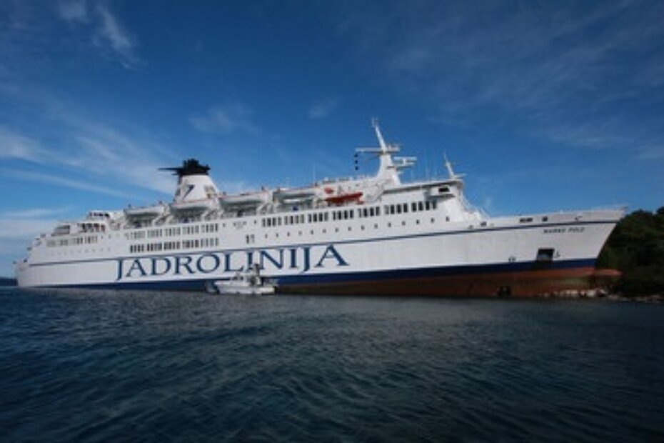 Trajekt 'Marko Polo' nasukao se na Sit prije dva tjedna