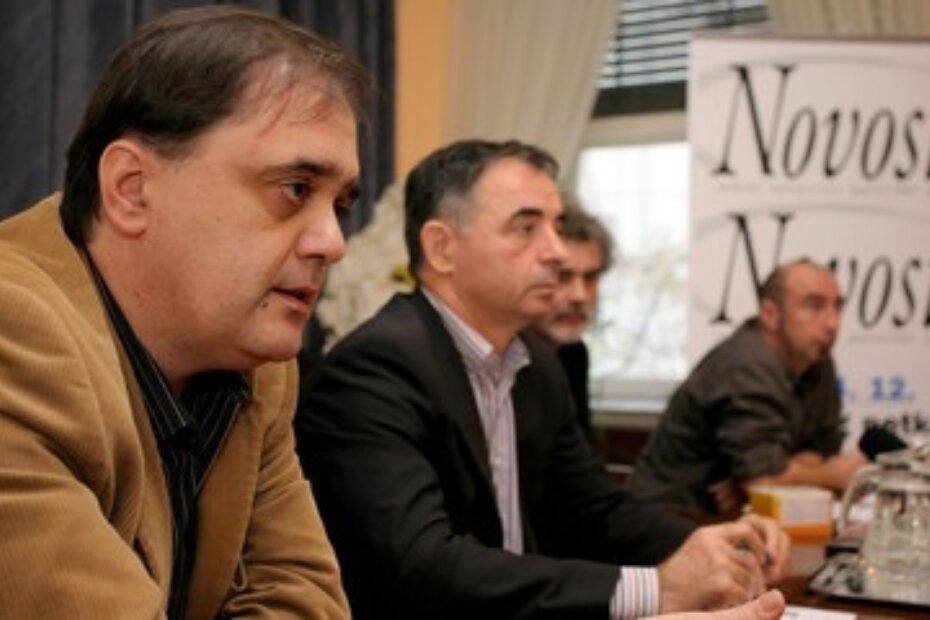 Predstavljanje tjednika u Novinarskom domu