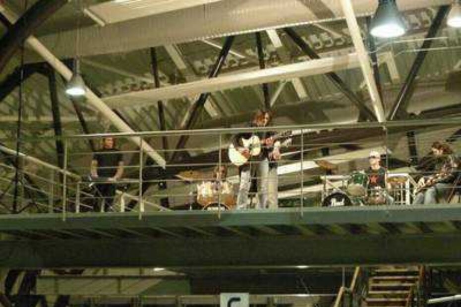 Snimanje spota u dvorani Žatika (V. H.)