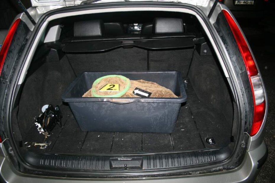 Zaplijenjeni prstaci (foto: PU Istarska)