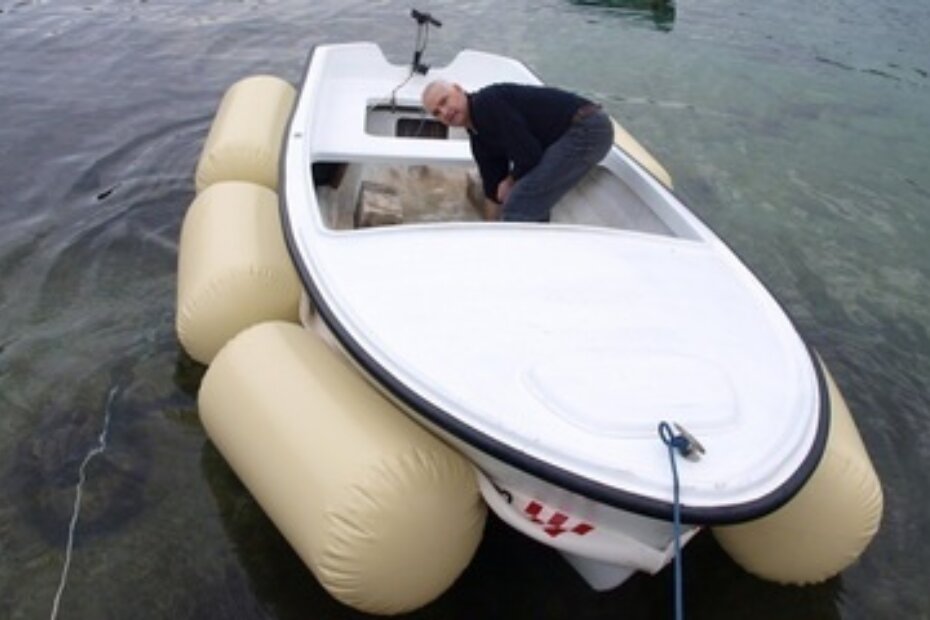Rino Zaharija iz Žminja osmislio je sustav zračnih jastuka za plovila