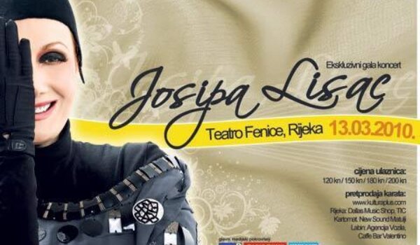 Josipa Lisac @ Teatro Fenice, Rijeka 13.03.2010.